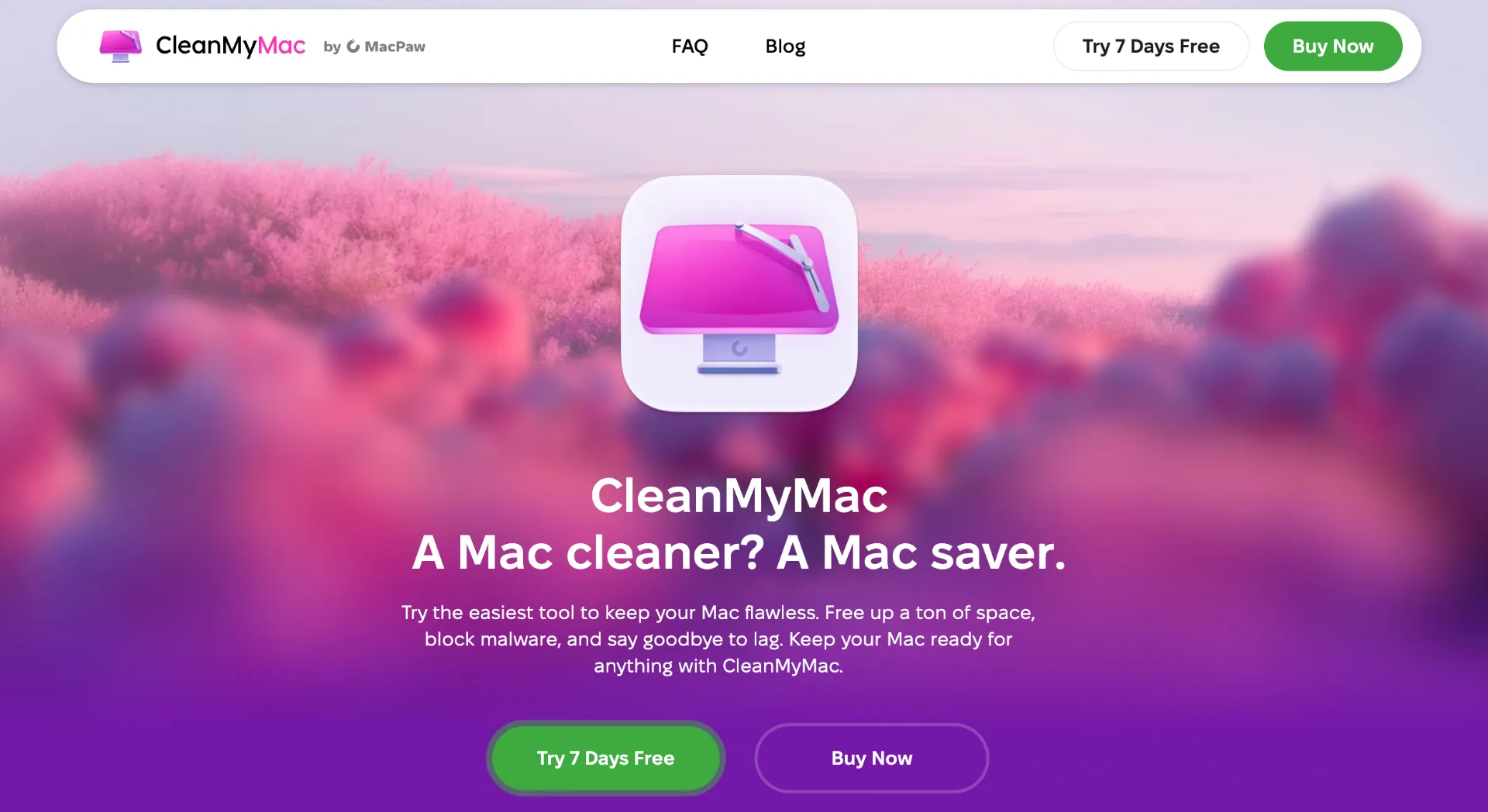 CleanMyMac screenshot